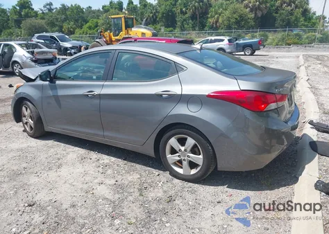 2013 Hyundai Elantra Gls from USA, damaged, VIN 5NPDH4AE4DH360702